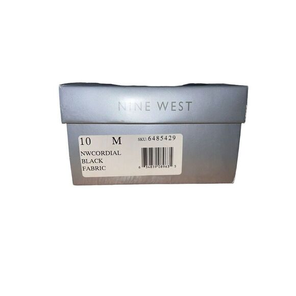 Nine West "Cordial" 10 M Black/beads Strappy Heels. 3 1/2" Heel NWB - Picture 8 of 8